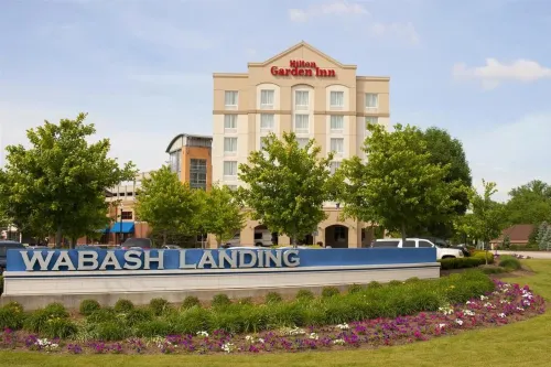 Hilton Garden Inn West Lafayette Wabash Landing Extérieur Photos