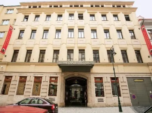 Grand Majestic Hotel Prague Exteriör Photos