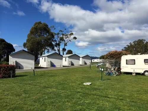 Snug Beach Cabin and Caravan Park Espaces publics Photos