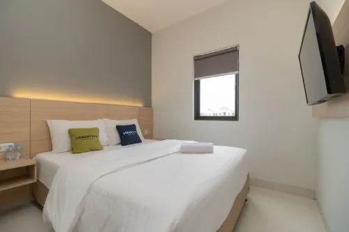 Urbanview Hotel Cengkareng Jakarta by RedDoorz Chambres Photos