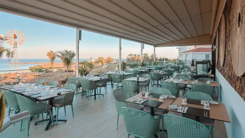 Cavo Maris Beach Hotel Питание Photos