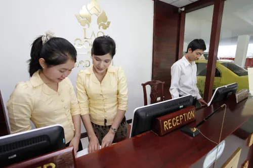 Lao Golden Hotel Aree comuni Photos