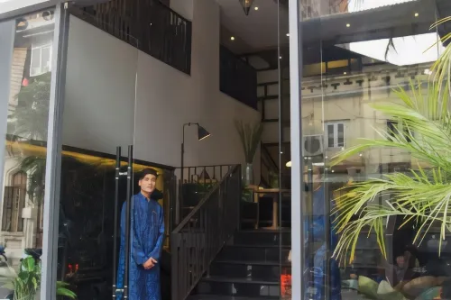 Bespoke Trendy Hotel Hanoi 공용공간 Photos