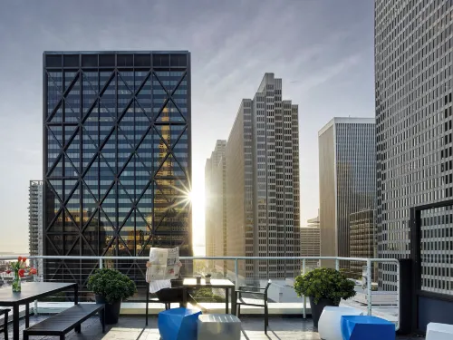 Club Quarters Hotel in San Francisco Espaces publics Photos