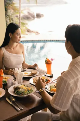 손 트라 리조트 & 스파 식사 Photos