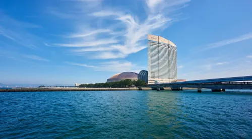Hilton Fukuoka Sea Hawk Extérieur Photos