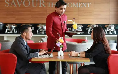 Kyriad Hotel Airport Jakarta Mahlzeiten Photos
