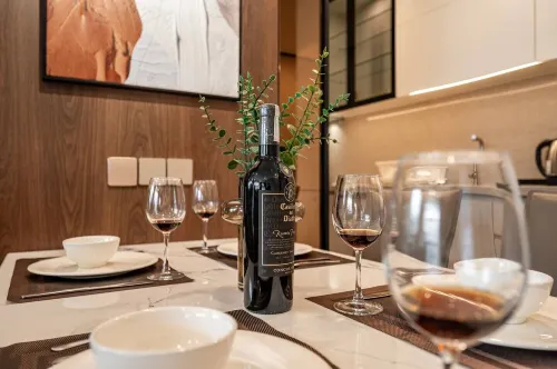 The Galleria Residence تناول الطعام Photos