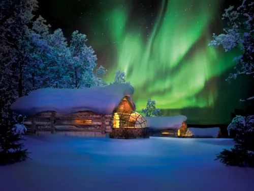 Kakslauttanen Arctic Resort - Igloos and Chalets Exterior Photos