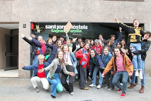 Sant Jordi Hostels Sagrada Familia Esterni Photos