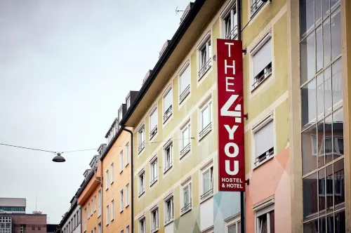 The 4You Hostel & Hotel Munich Extérieur Photos