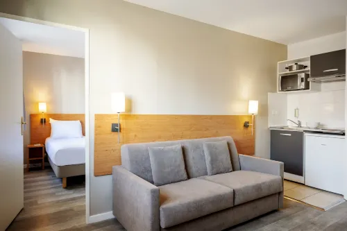 Appart Hôtel - Séjours et Affaires / Résidence étudiante - Les estudines Créteil Le Magistère Chambres Photos