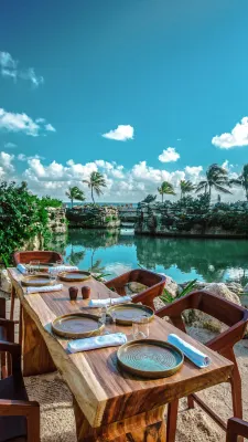 Hotel Xcaret Mexico All Parks All Fun Inclusive Ăn uống Photos