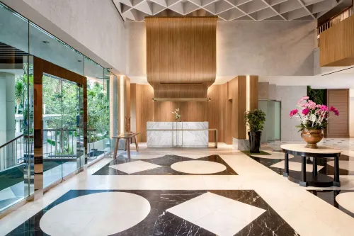 Oakwood Suites Kuningan Jakarta Espaces publics Photos