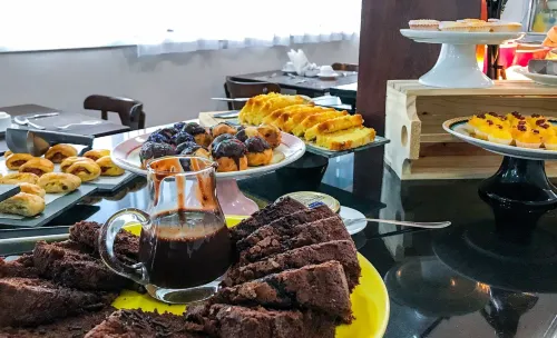 Triângulo Apart Hotel Ăn uống Photos