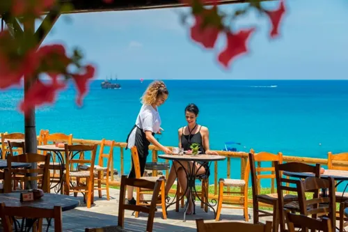 Cavo Maris Beach Hotel Питание Photos