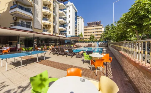 Kleopatra Ada Beach Hotel Espaces publics Photos