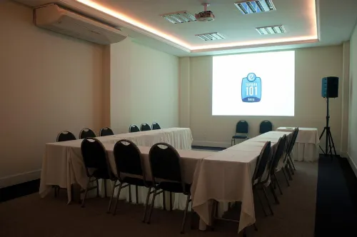 Hotel Estação 101 - Itajaí Geschäftseinrichtungen Photos