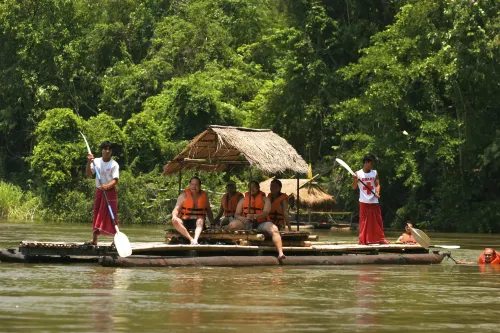 The Float House River Kwai Freizeit und Erholung Photos