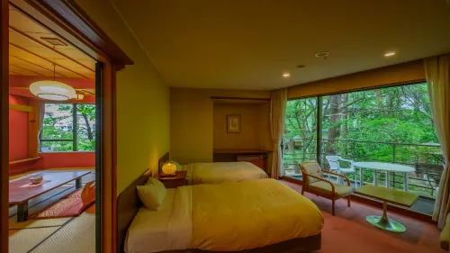 Senkeien Tsukioka Hotel Zimmer Photos