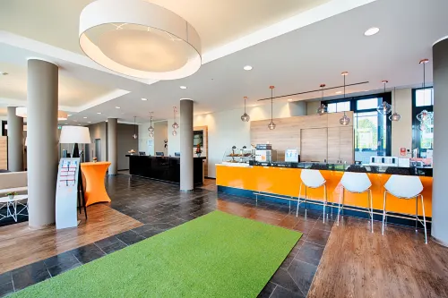 LOGINN Hotel Leipzig By ACHAT Öffentliche Flächen Photos
