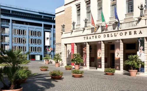 IQ Hotel Roma Esterni Photos