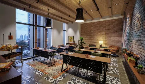 25hours Hotel Jakarta The Oddbird Area Publik Photos