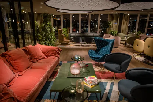 Motel One Rotterdam Öffentliche Flächen Photos