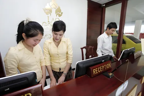 Lao Golden Hotel Espaces publics Photos