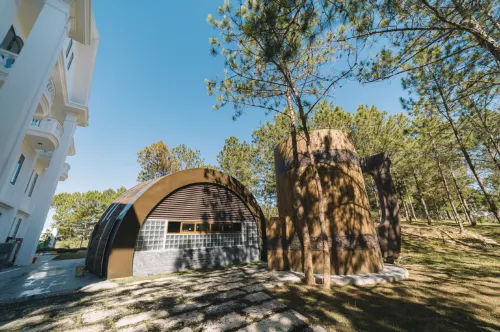 Rừng Lá Kim Resort Ngoại thất Photos