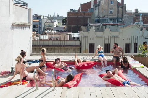 Yeah Barcelona Hostel Vapaa-aika ja virkistys Photos