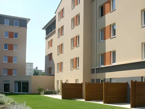 Appart Hôtel - Séjours et Affaires / Résidence étudiante - Les estudines Caen Le Clos Beaumois 22 Extérieur Photos