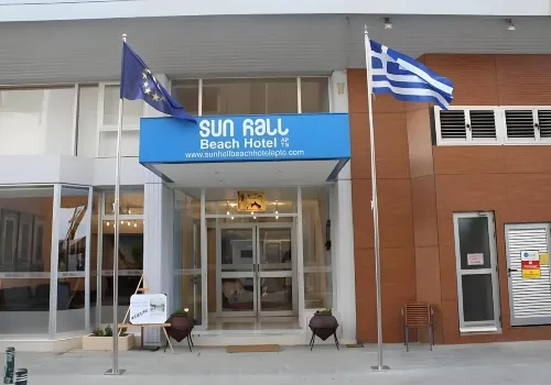 Sun Hall Beach Hotel Apartments Экстерьер Photos
