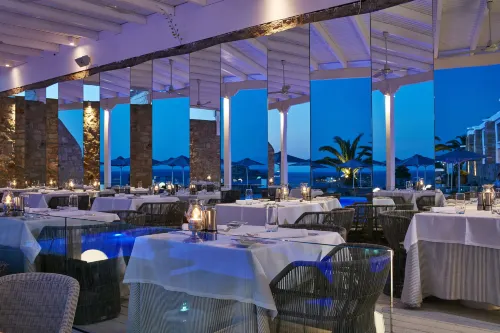 Myconian Ambassador Relais & Chateaux Dining Photos