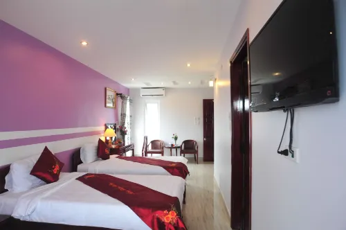Hong Thien Ruby Hotel Chambres Photos