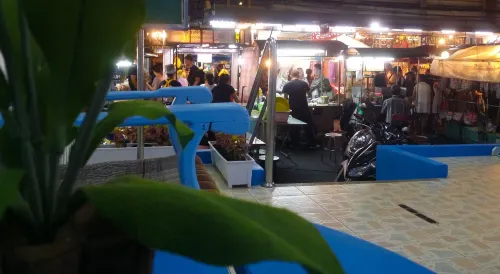 HuaHin Night Market Hostel Öffentliche Flächen Photos