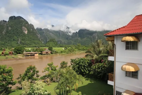 Vansana Hotel Vang Vieng Circondario Photos