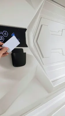 Capsule hostel Floor -1 Self Check in Photos