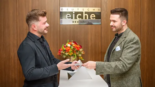 Hotel Deutsche Eiche Aree comuni Photos