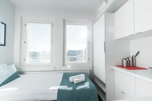 Forenom Aparthotel Helsinki Kamppi - Contactless Check-IN Chambres Photos