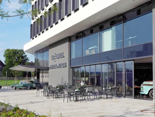 V8 Hotel Motorworld Region Stuttgart, BW Premier Collection Exterior Photos