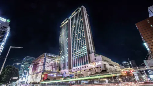 Lotte Hotel Busan Eksterior Photos