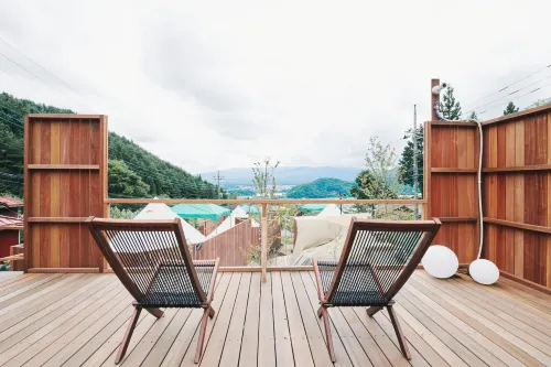 Dot Glamping Fuji Zonas comunes Photos