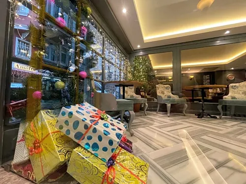 Aston Hotel Taksim Öffentliche Flächen Photos
