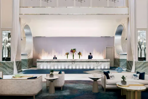 Conrad Las Vegas at Resorts World Area Publik Photos