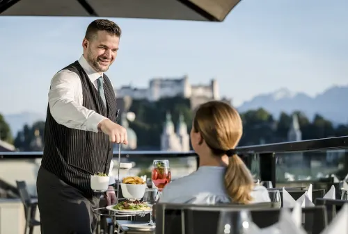 Imlauer Hotel Pitter Salzburg Ruokailu Photos