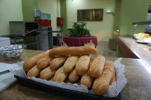 Apartamentos Pirámides Питание Photos