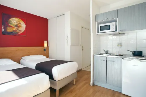 Appart Hôtel - Residhome Lyon Gerland Chambres Photos