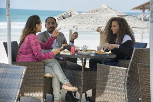 Ajman Beach Hotel Питание Photos