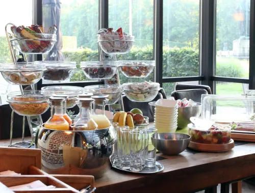 Hotel The Lodge Heverlee Spisning Photos